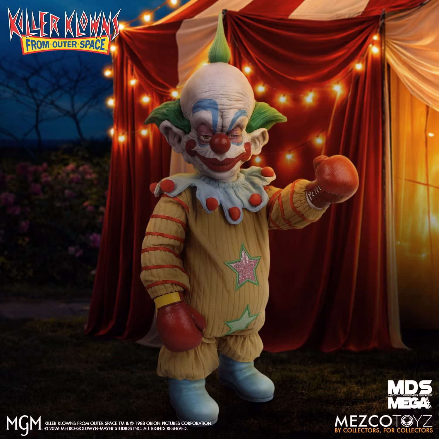 Killer Klowns from Outer Space Mezco Designer Series Mega Scale Shorty Doll