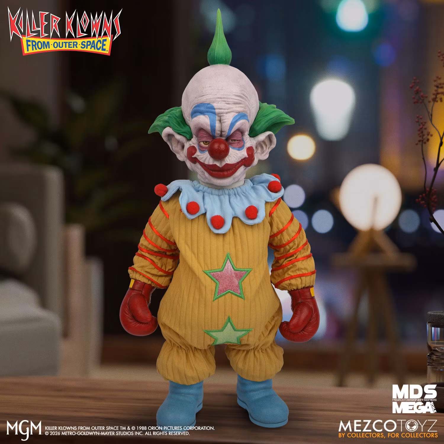 Killer Klowns from Outer Space Mezco Designer Series Mega Scale Shorty Doll