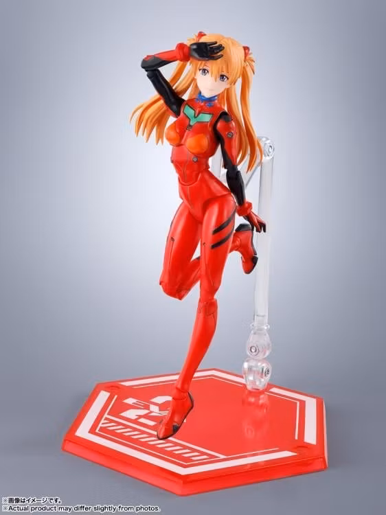 Rebuild of Evangelion S.H.Figuarts Asuka Shikinami Langley Action Figure (Rerelease)