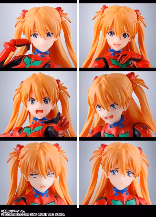Rebuild of Evangelion S.H.Figuarts Asuka Shikinami Langley Action Figure (Rerelease)