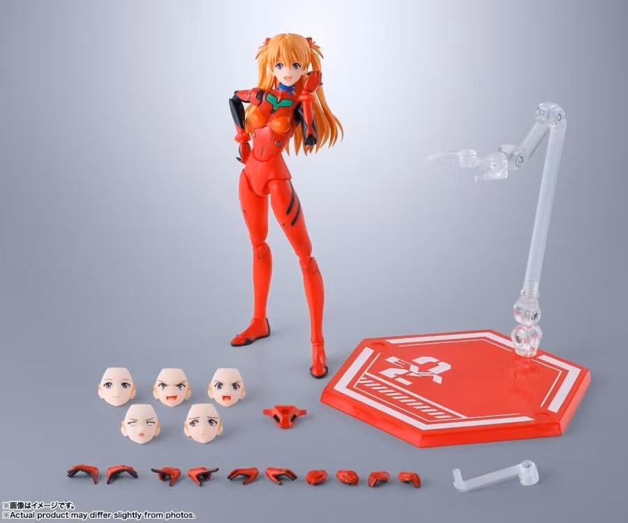 Rebuild of Evangelion S.H.Figuarts Asuka Shikinami Langley Action Figure (Rerelease)