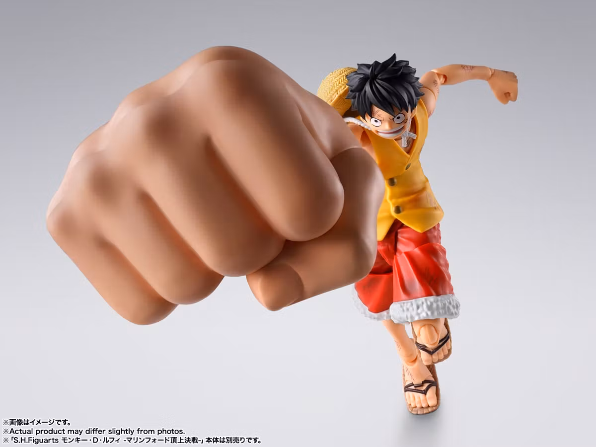 One Piece S.H.Figuarts Monkey D. Luffy (Marineford) Gear 3 Option Parts Set