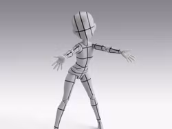 S.H.Figuarts Body-chan Ken Sugimori Edition (Wireframe Gray Color Ver.) Action Figure