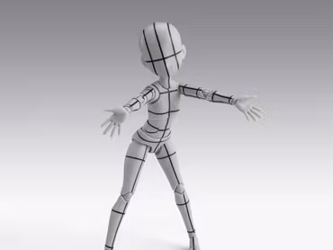 S.H.Figuarts Body-chan Ken Sugimori Edition (Wireframe Gray Color Ver.) Action Figure