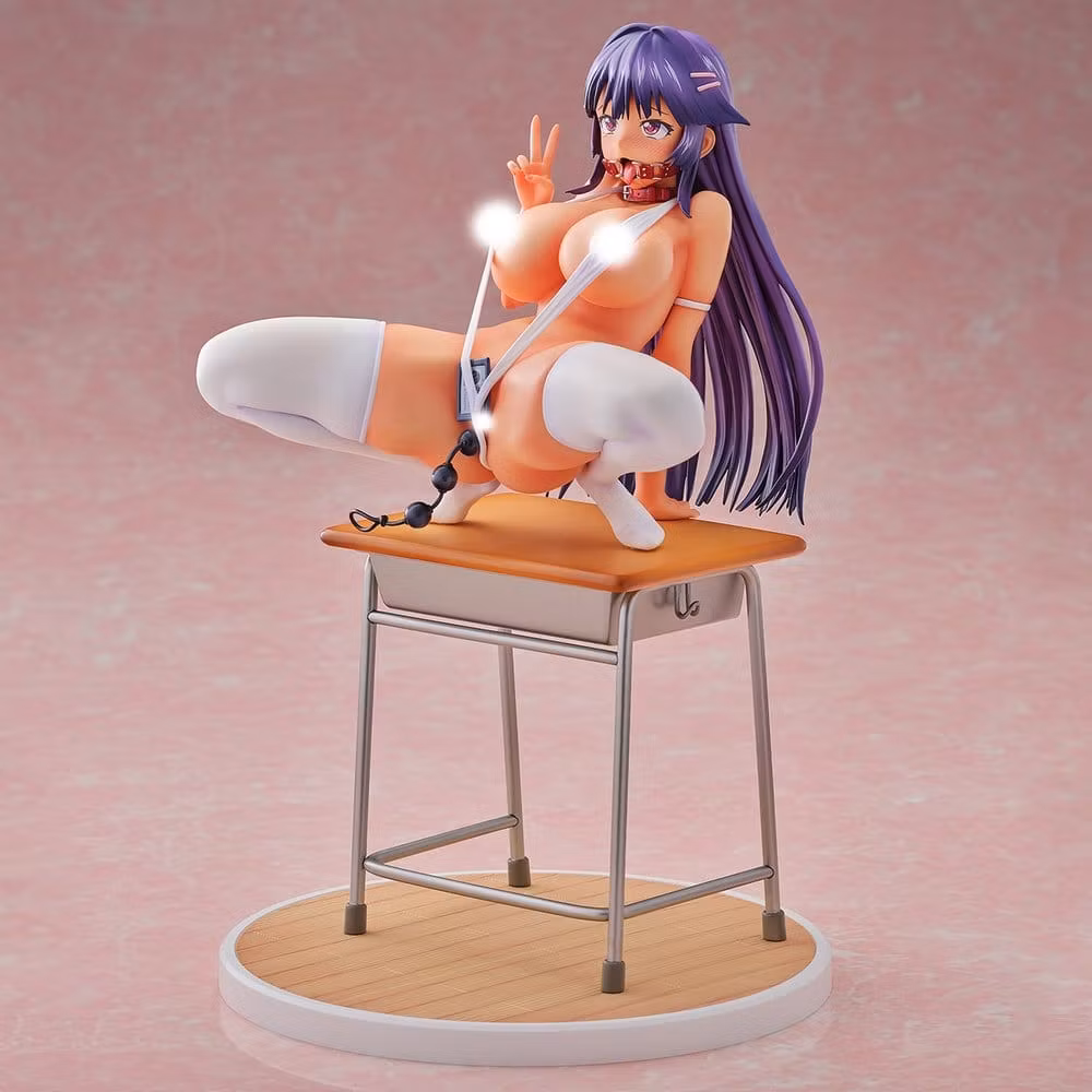 (18+) Mucha Illustration Chizuru Shiina (Tanned Skin) (Deluxe Ver.) Figure