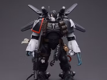 Warhammer 40K Raven Guard Chapter Master Kayvaan Shrike 1/18 Scale Action Figure