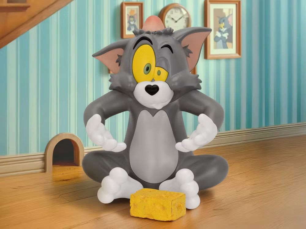 Tom and Jerry VPBS-015 Tom-Cheese Trap Vinyl Piggy Bank