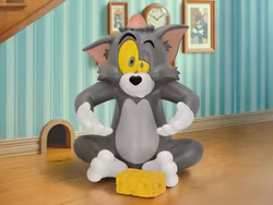 Tom and Jerry VPBS-015 Tom-Cheese Trap Vinyl Piggy Bank