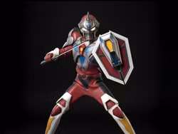 Gridman the Hyper Agent FigZero Gridman the Hyper Agent (Tokusatsu Color Ver.) Action Figure