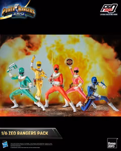 Power Rangers Zeo FigZero Zeo Rangers 1/6 Scale Figure 5-Pack