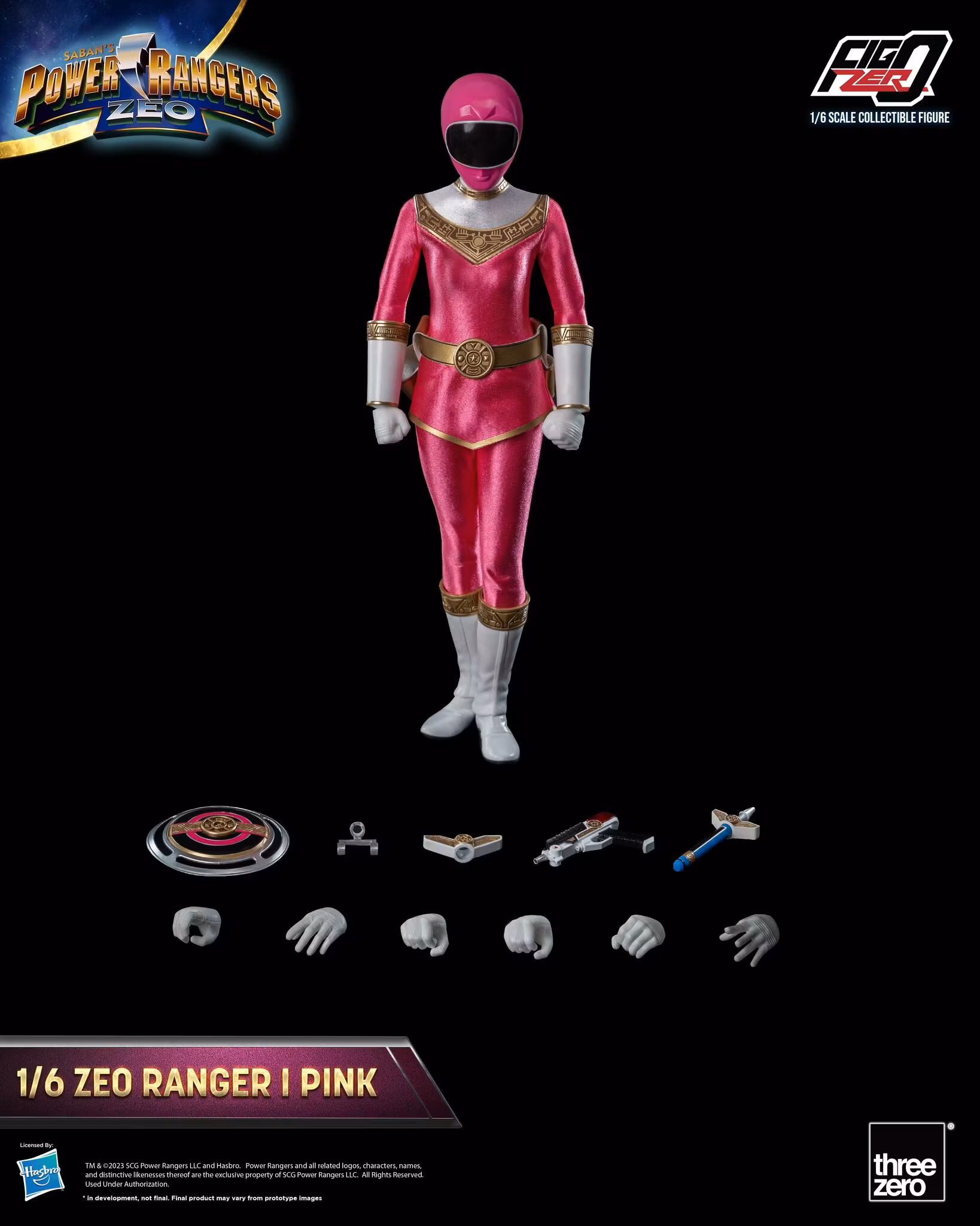 Power Rangers Zeo FigZero Zeo Rangers 1/6 Scale Figure 5-Pack