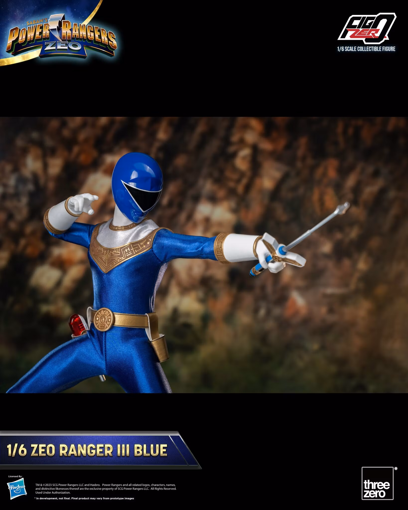 Power Rangers Zeo FigZero Zeo Rangers 1/6 Scale Figure 5-Pack
