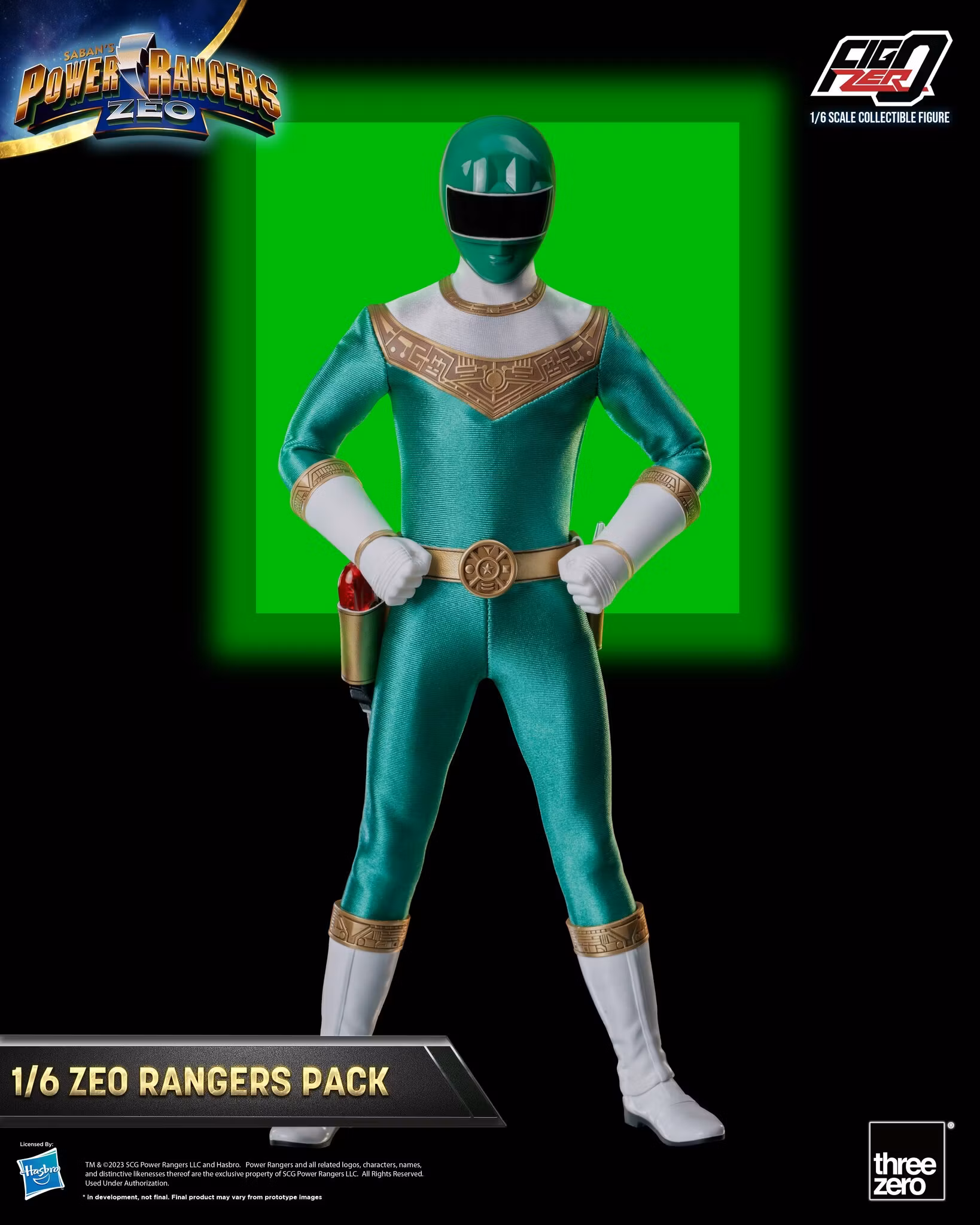 Power Rangers Zeo FigZero Zeo Rangers 1/6 Scale Figure 5-Pack