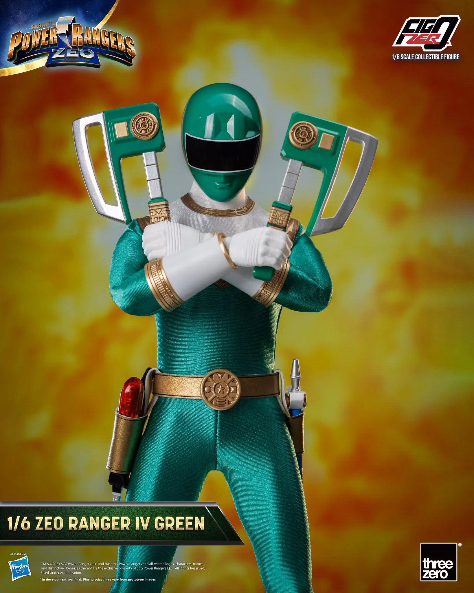 Power Rangers Zeo FigZero Zeo Rangers 1/6 Scale Figure 5-Pack