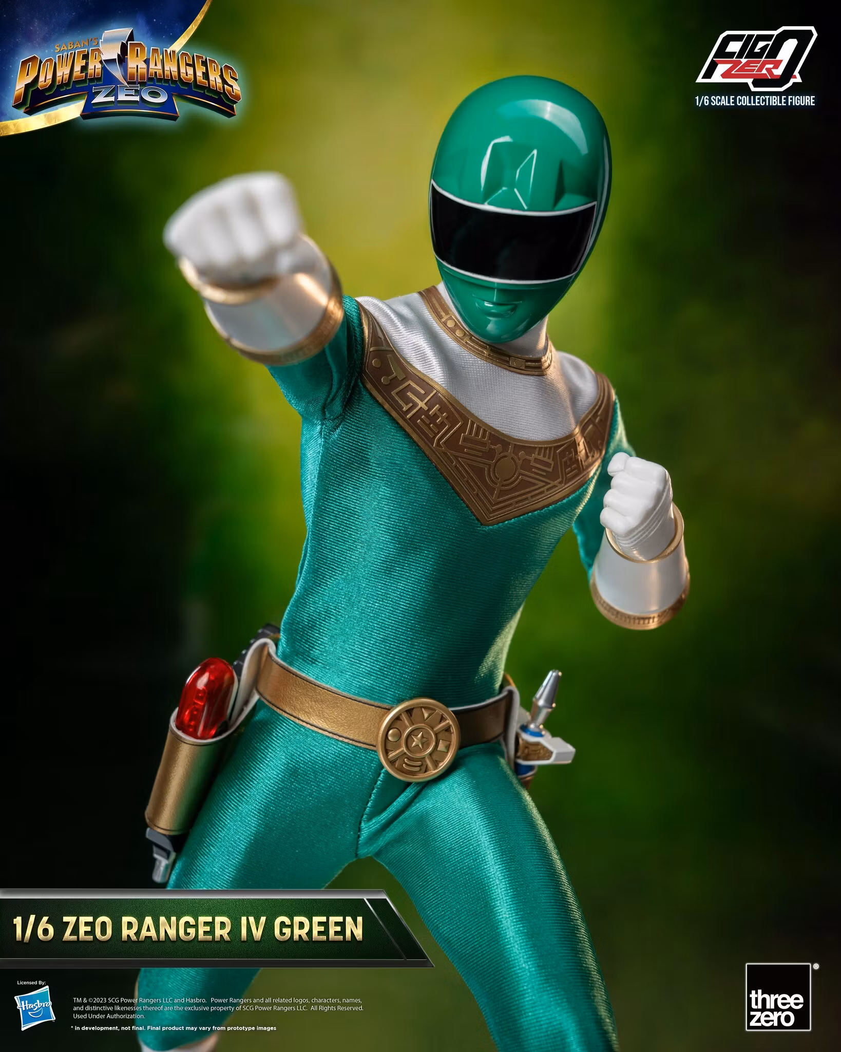 Power Rangers Zeo FigZero Zeo Rangers 1/6 Scale Figure 5-Pack