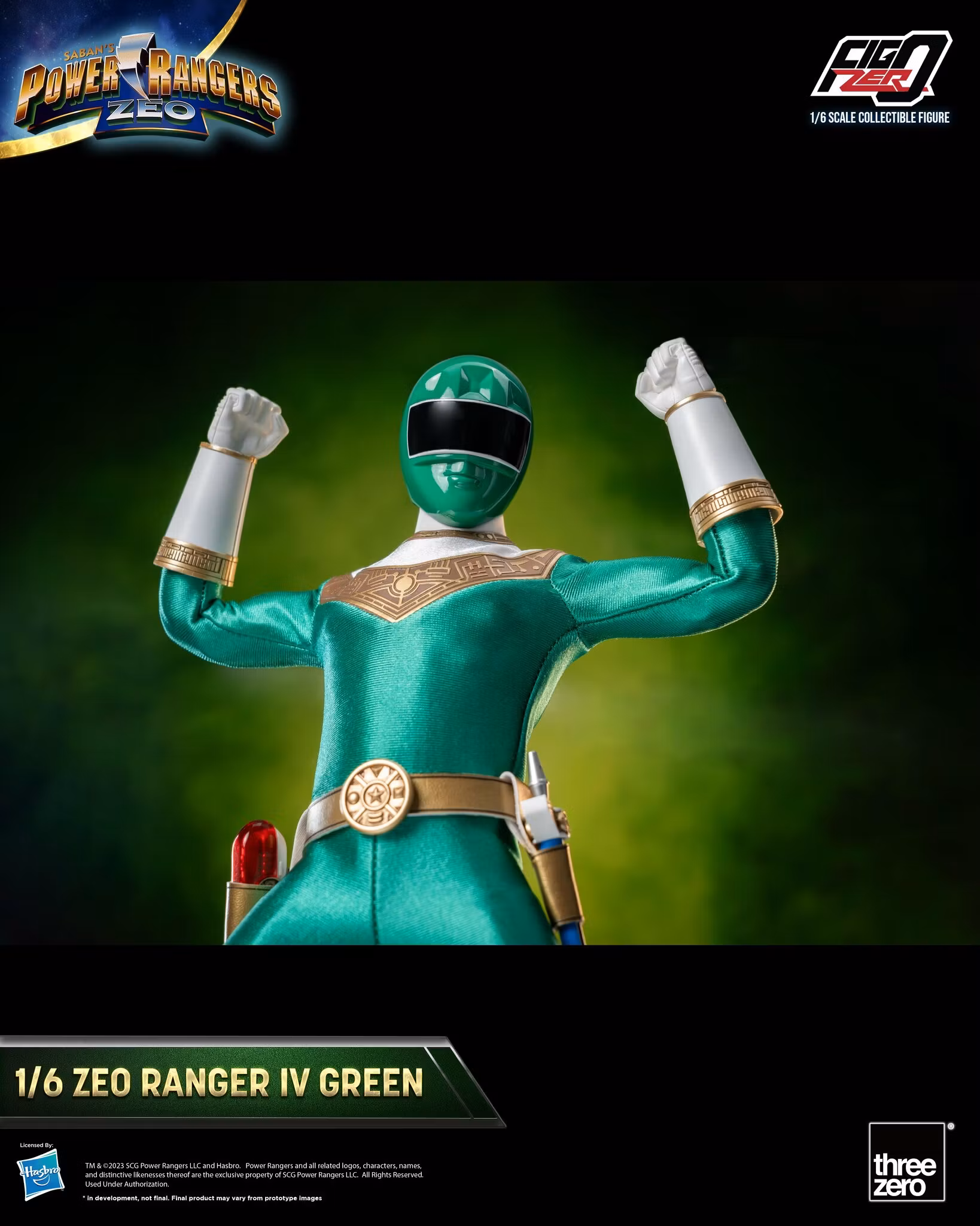 Power Rangers Zeo FigZero Zeo Rangers 1/6 Scale Figure 5-Pack