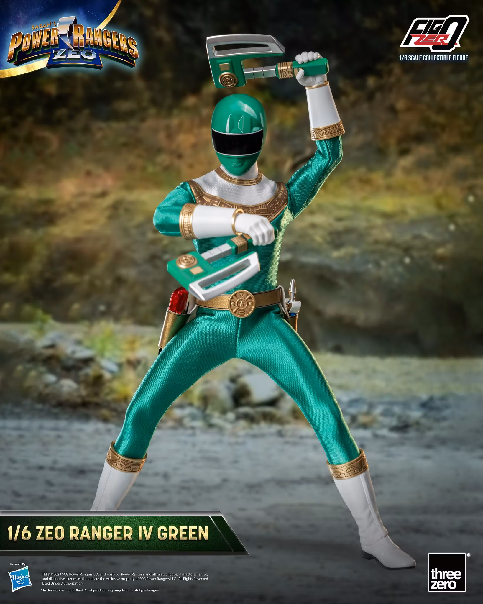 Power Rangers Zeo FigZero Zeo Rangers 1/6 Scale Figure 5-Pack