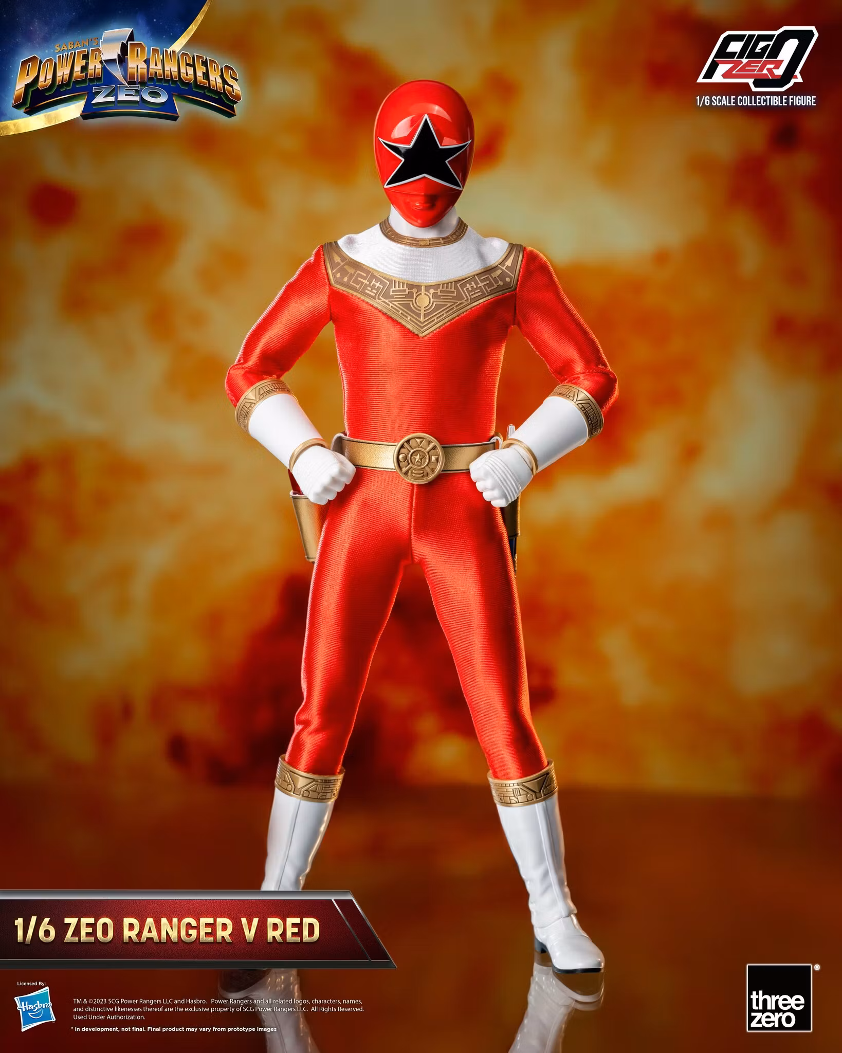 Power Rangers Zeo FigZero Zeo Rangers 1/6 Scale Figure 5-Pack