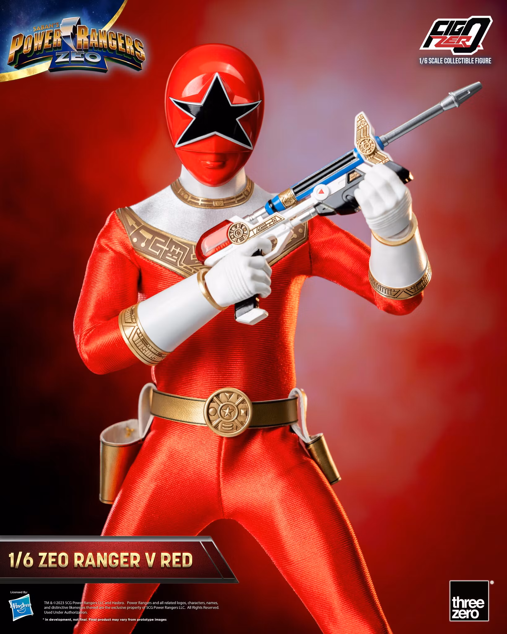 Power Rangers Zeo FigZero Zeo Rangers 1/6 Scale Figure 5-Pack