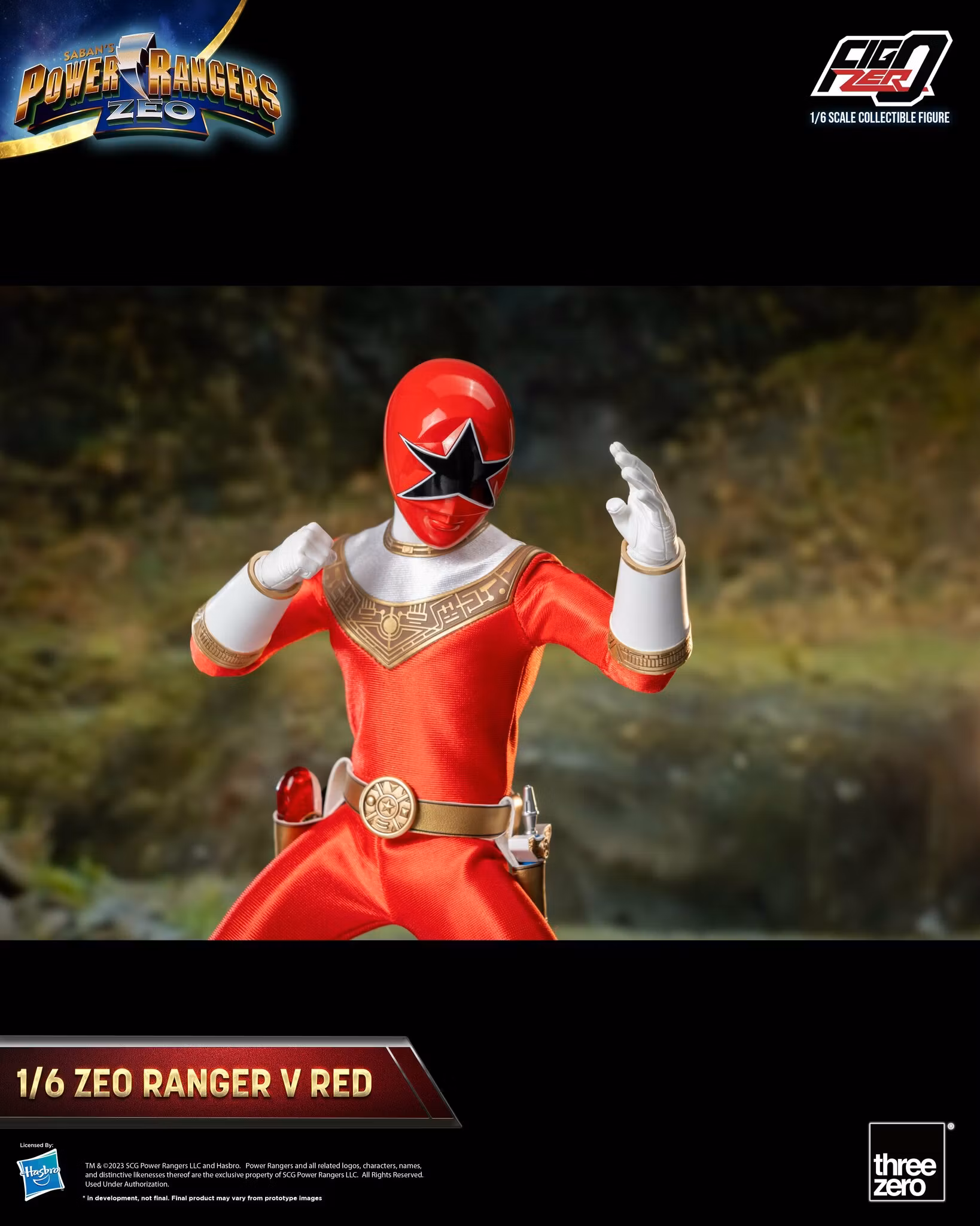 Power Rangers Zeo FigZero Zeo Rangers 1/6 Scale Figure 5-Pack