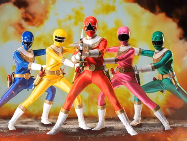 Power Rangers Zeo FigZero Zeo Rangers 1/6 Scale Figure 5-Pack