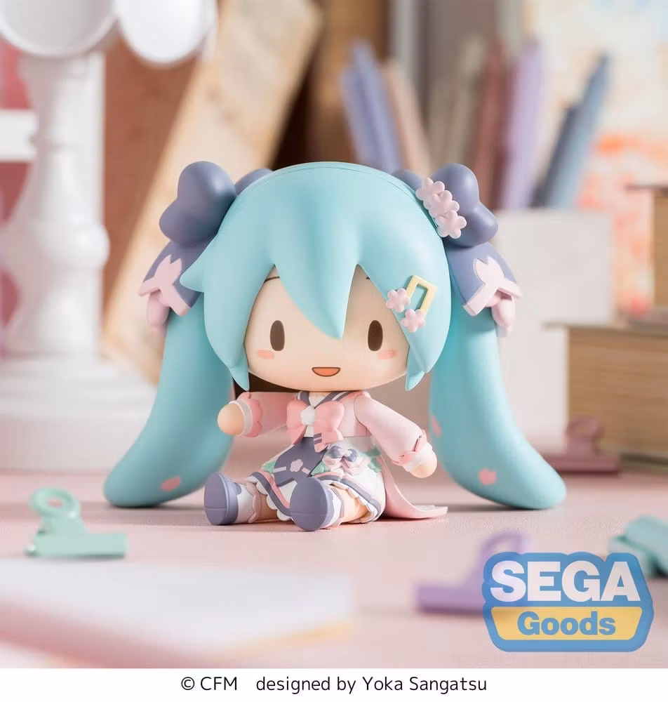 Vocaloid Hatsune Miku Fuwa Petit Chibi Figure (New Semester)