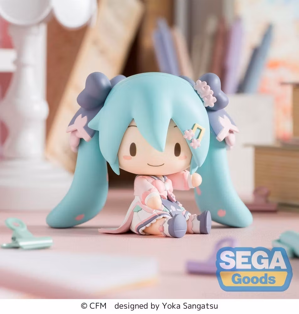 Vocaloid Hatsune Miku Fuwa Petit Chibi Figure (New Semester)
