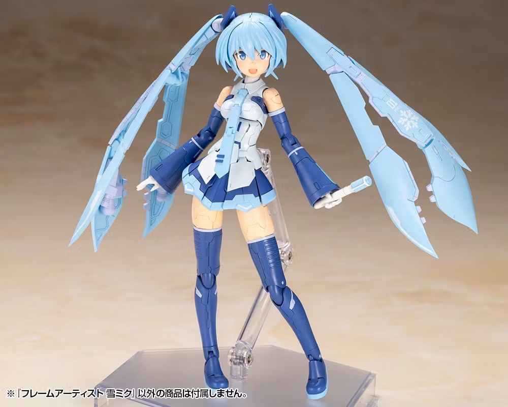 Vocaloid Frame Music Girl Frame Artist Snow Miku 1/100 Scale Model Kit