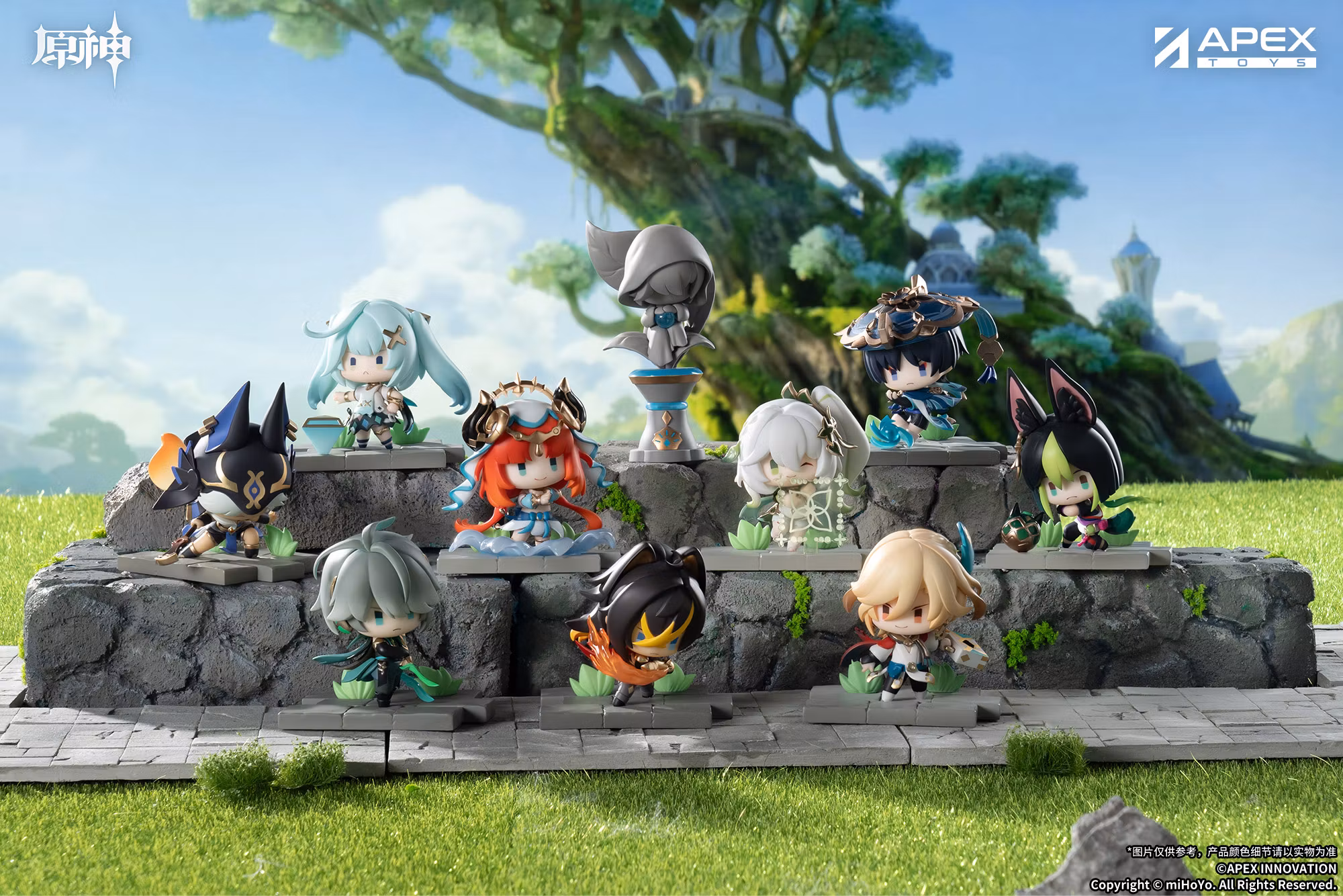 Genshin Impact Battlefield Valor Series Sumeru Box of 9 Random Figures