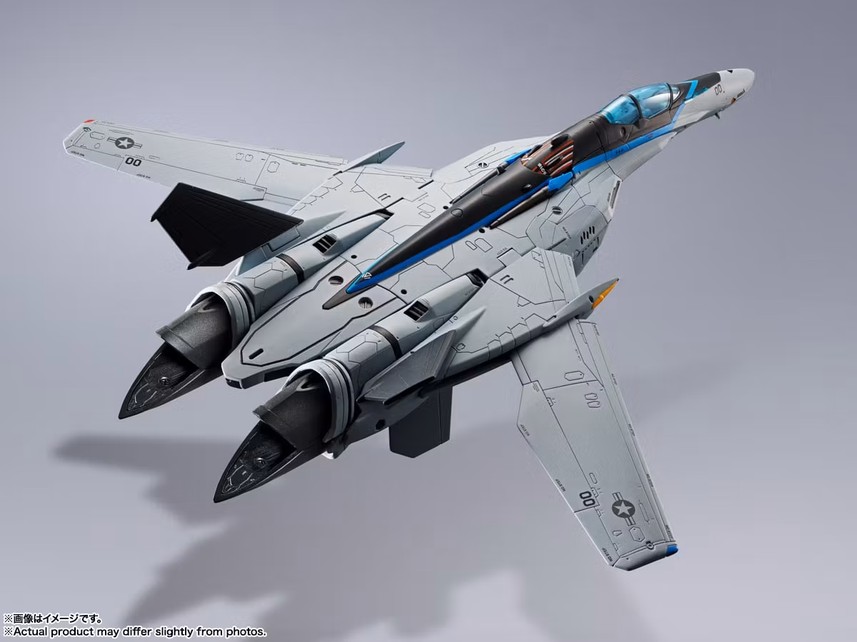 Macross Frontier DX Chogokin VF-25 Messiah Valkyrie (Top Gun: Maverick Ver.) Action Figure