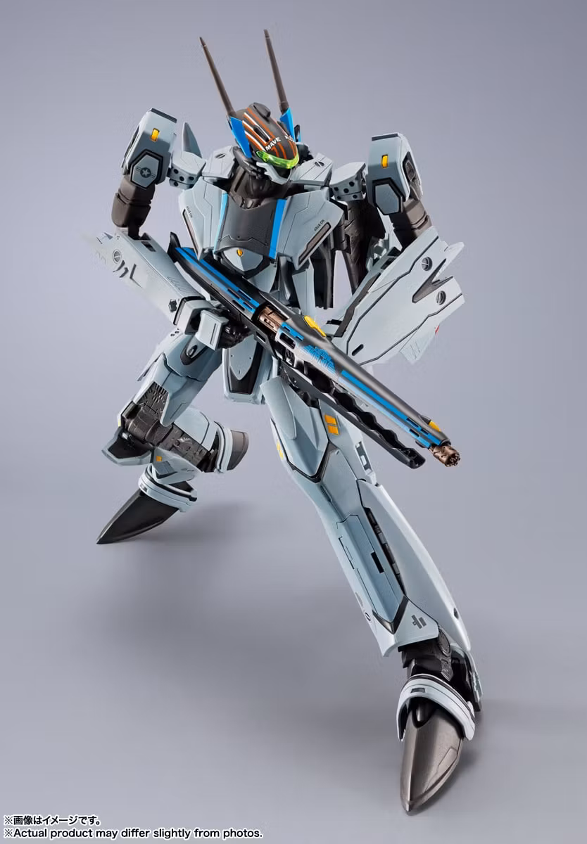Macross Frontier DX Chogokin VF-25 Messiah Valkyrie (Top Gun: Maverick Ver.) Action Figure