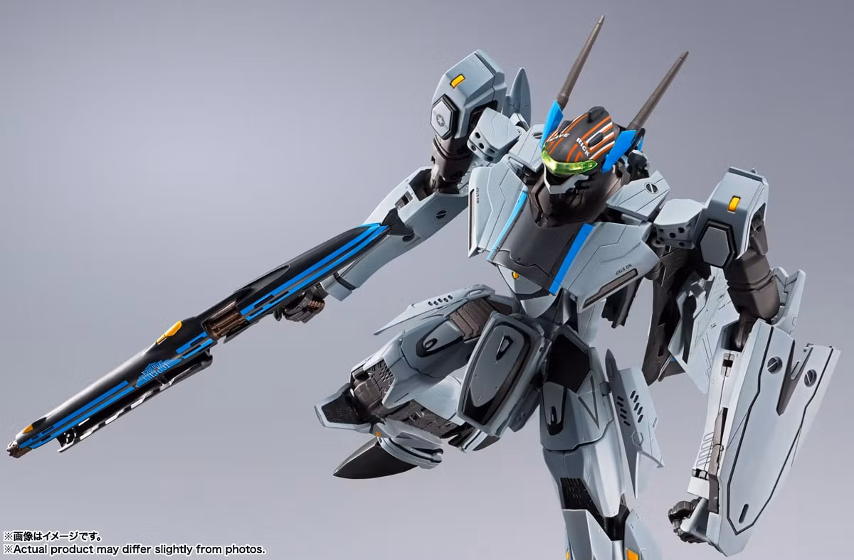 Macross Frontier DX Chogokin VF-25 Messiah Valkyrie (Top Gun: Maverick Ver.) Action Figure