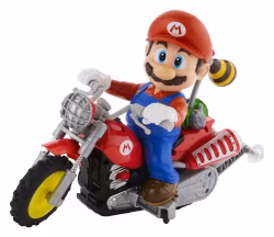 The Super Mario Galaxy Movie Hot Wheels RC Vehicle Mario Wheelie Motocross