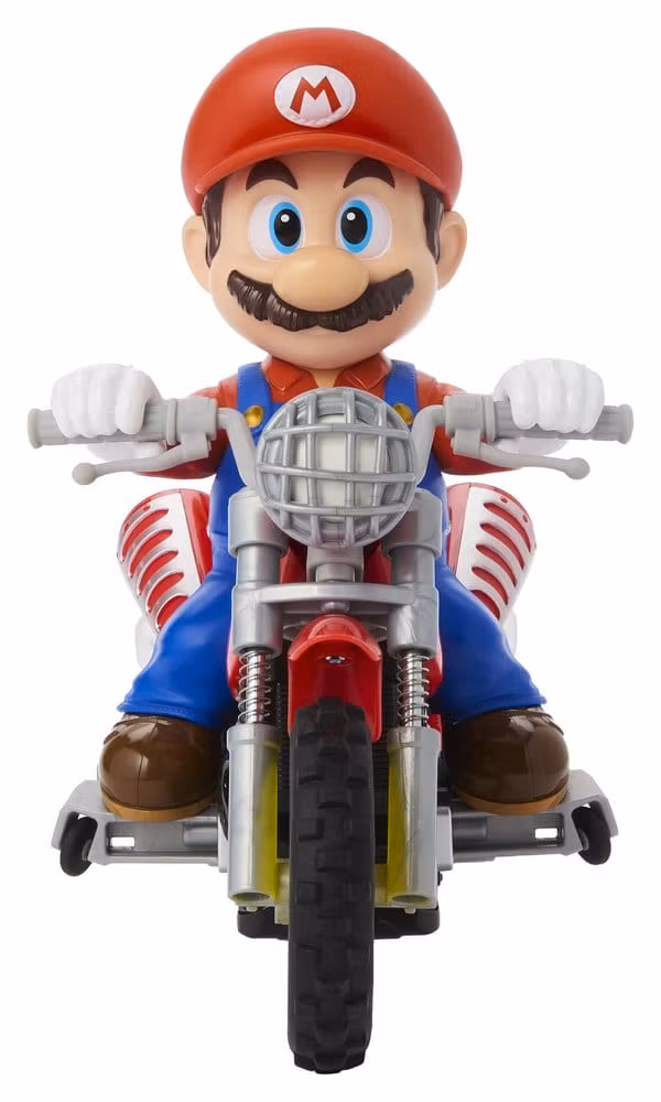 The Super Mario Galaxy Movie Hot Wheels RC Vehicle Mario Wheelie Motocross