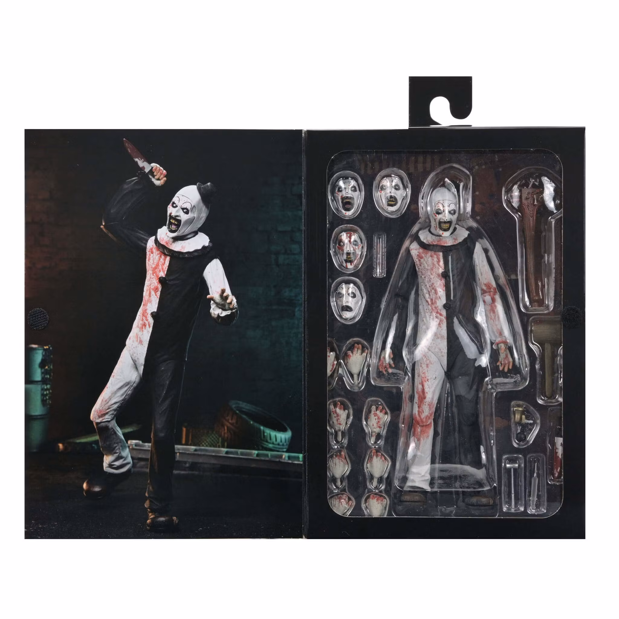 Terrifier 2 Ultimate Art the Clown (Blood Splattered) Action Figure