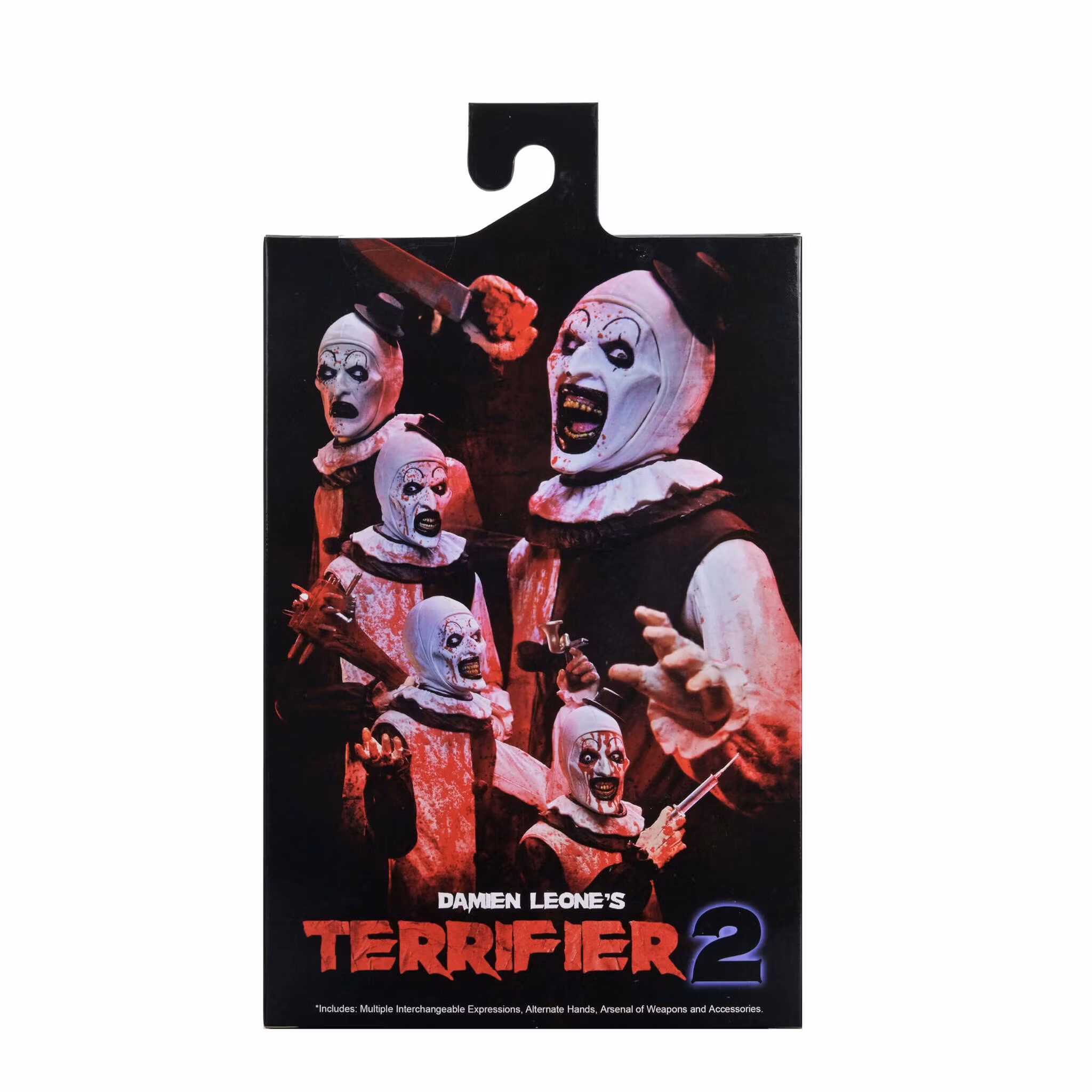 Terrifier 2 Ultimate Art the Clown (Blood Splattered) Action Figure