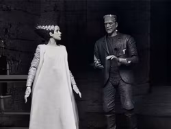 Universal Monsters The Bride of Frankenstein 90th Anniversary The Monster and His Mate Action Figure Two-Pack