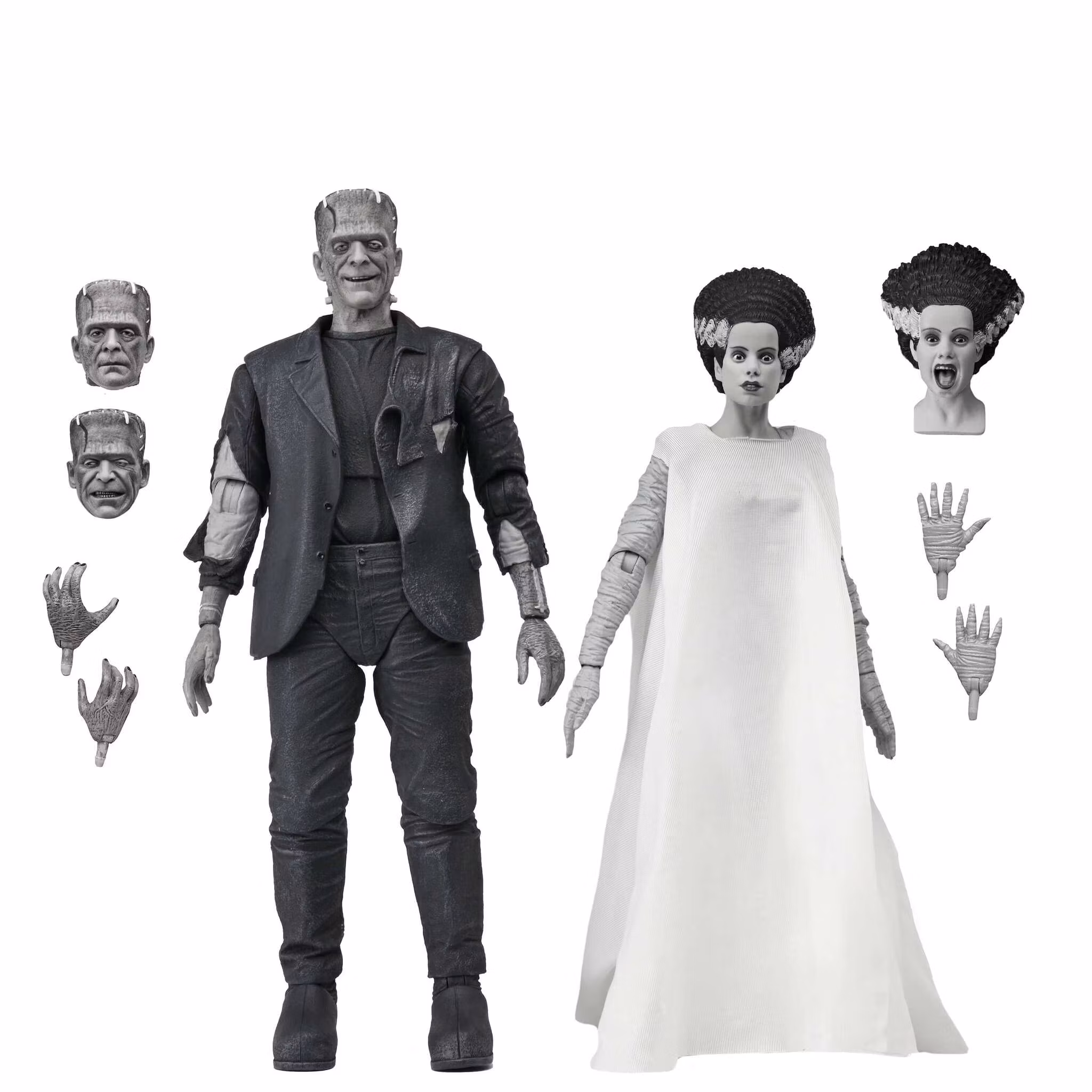 Universal Monsters The Bride of Frankenstein 90th Anniversary The Monster and His Mate Action Figure Two-Pack