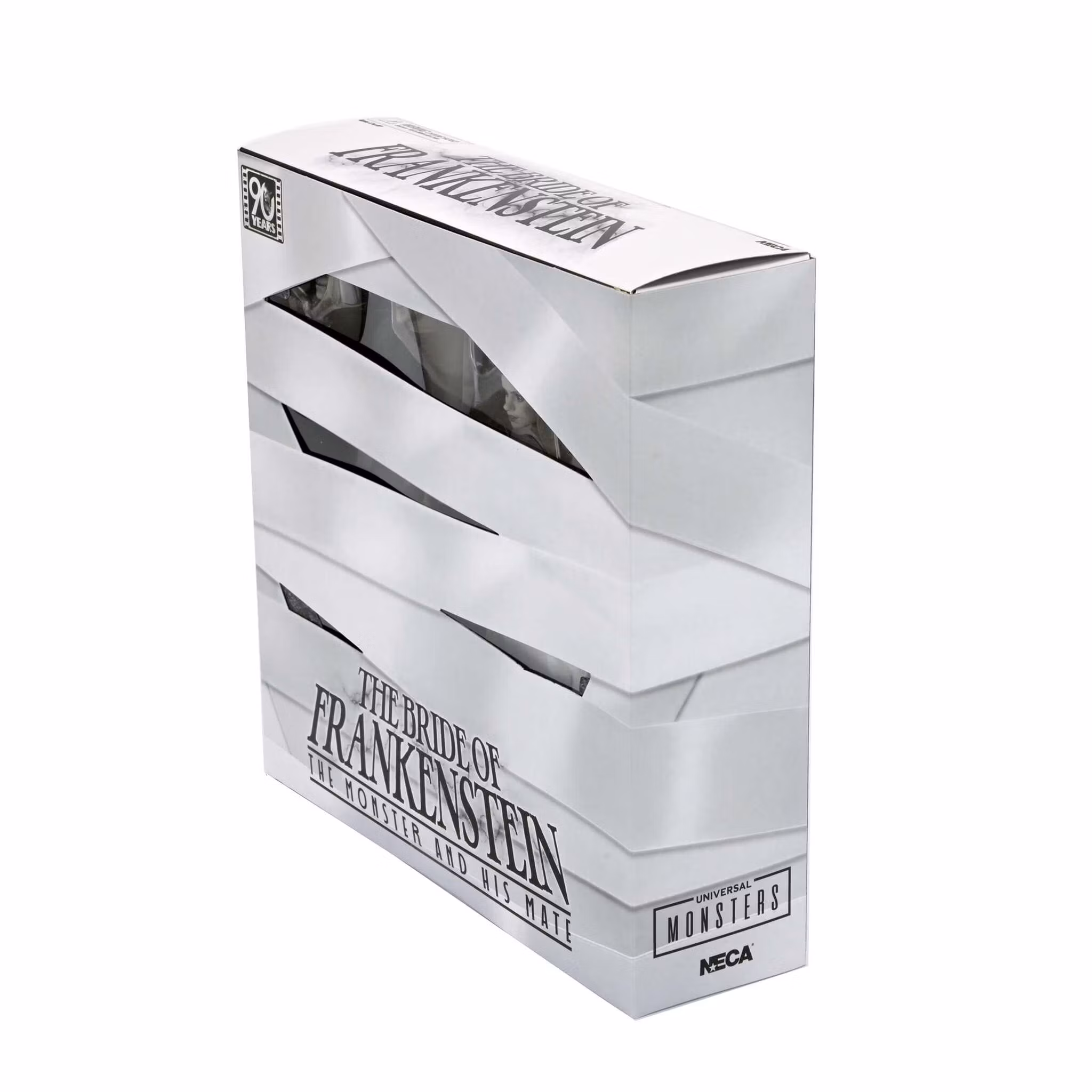 Universal Monsters The Bride of Frankenstein 90th Anniversary The Monster and His Mate Action Figure Two-Pack