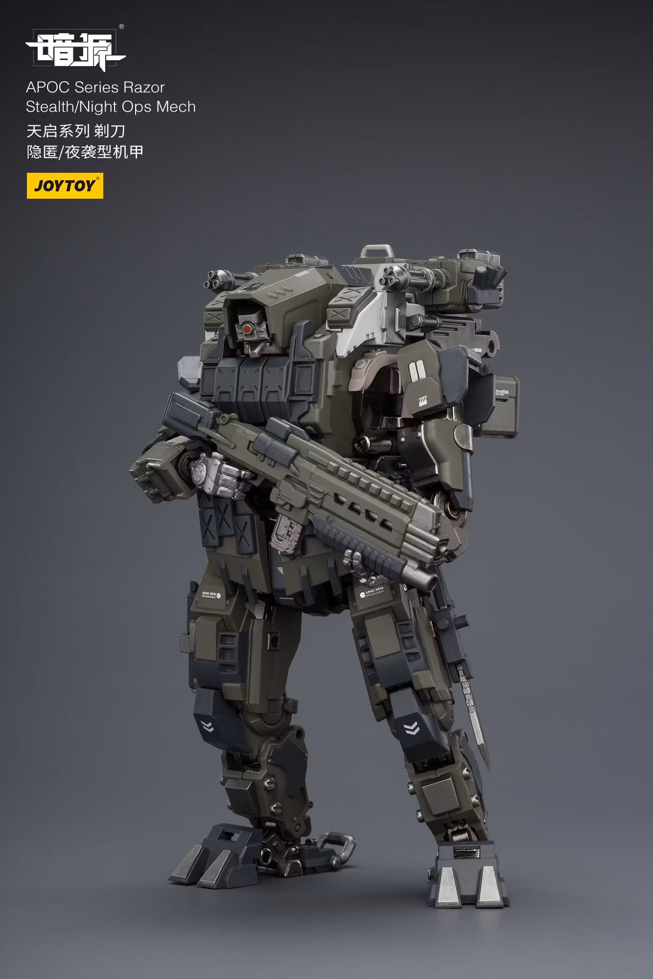 Dark Source APOC Series Razor Stealth/Night Ops Mech 1/25 Scale Action Figure
