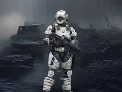 Dark Source APOC Steel Ride Corps Assaulter Albedo 1/25 Scale Action Figure