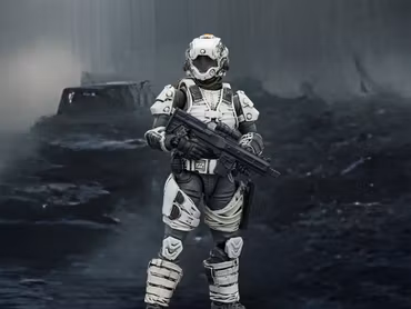 Dark Source APOC Steel Ride Corps Assaulter Albedo 1/25 Scale Action Figure