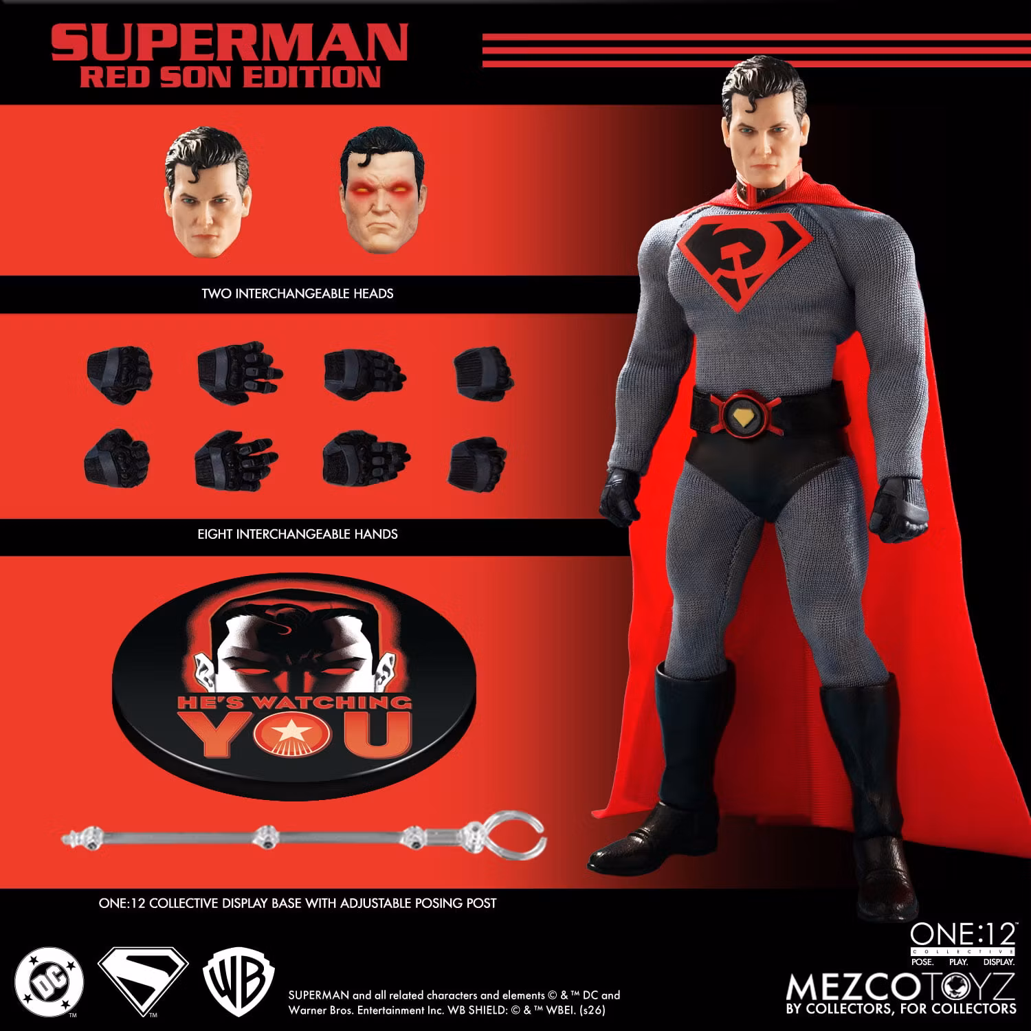 Superman: Red Son One:12 Collective Superman Action Figure