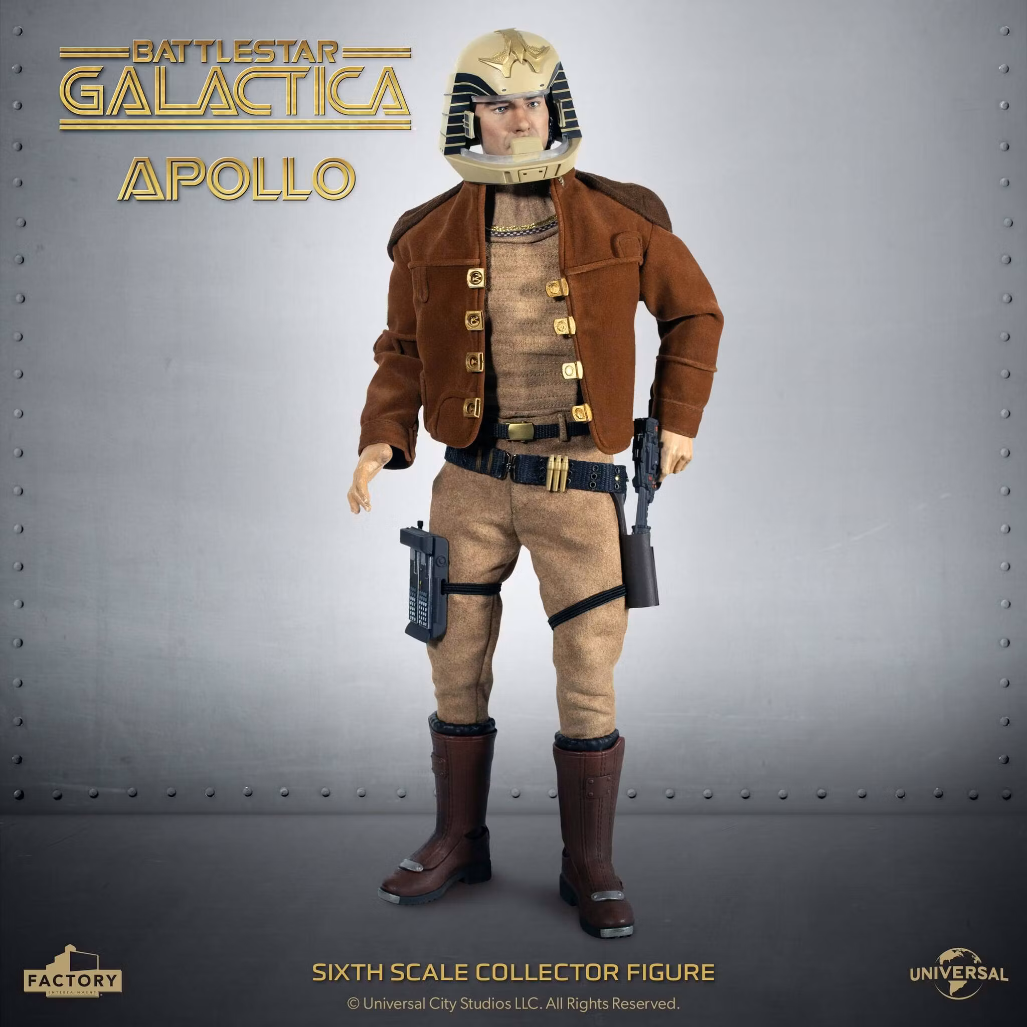 Battlestar Galactica (1978) Captain Apollo 1/6 Scale Action Figure