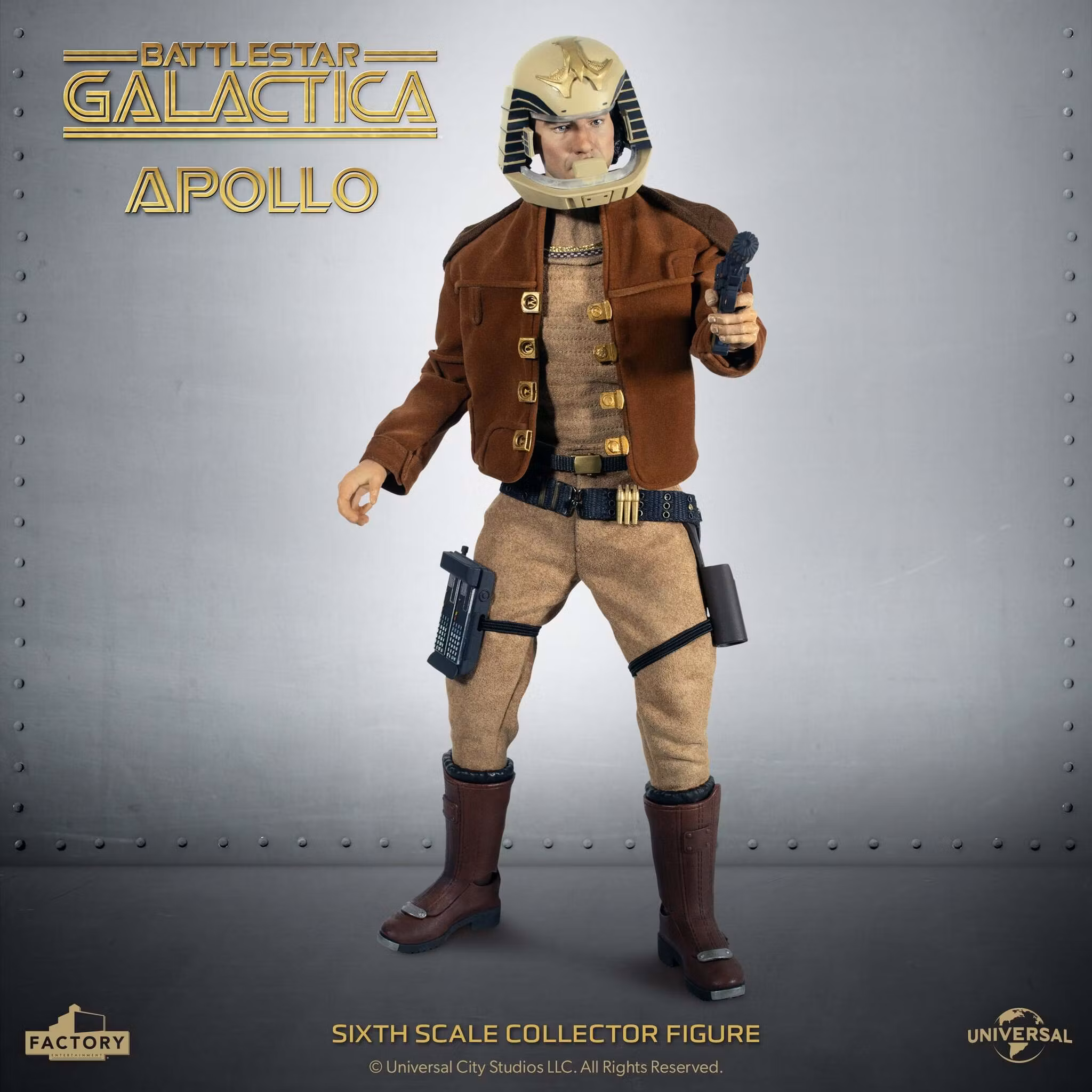 Battlestar Galactica (1978) Captain Apollo 1/6 Scale Action Figure