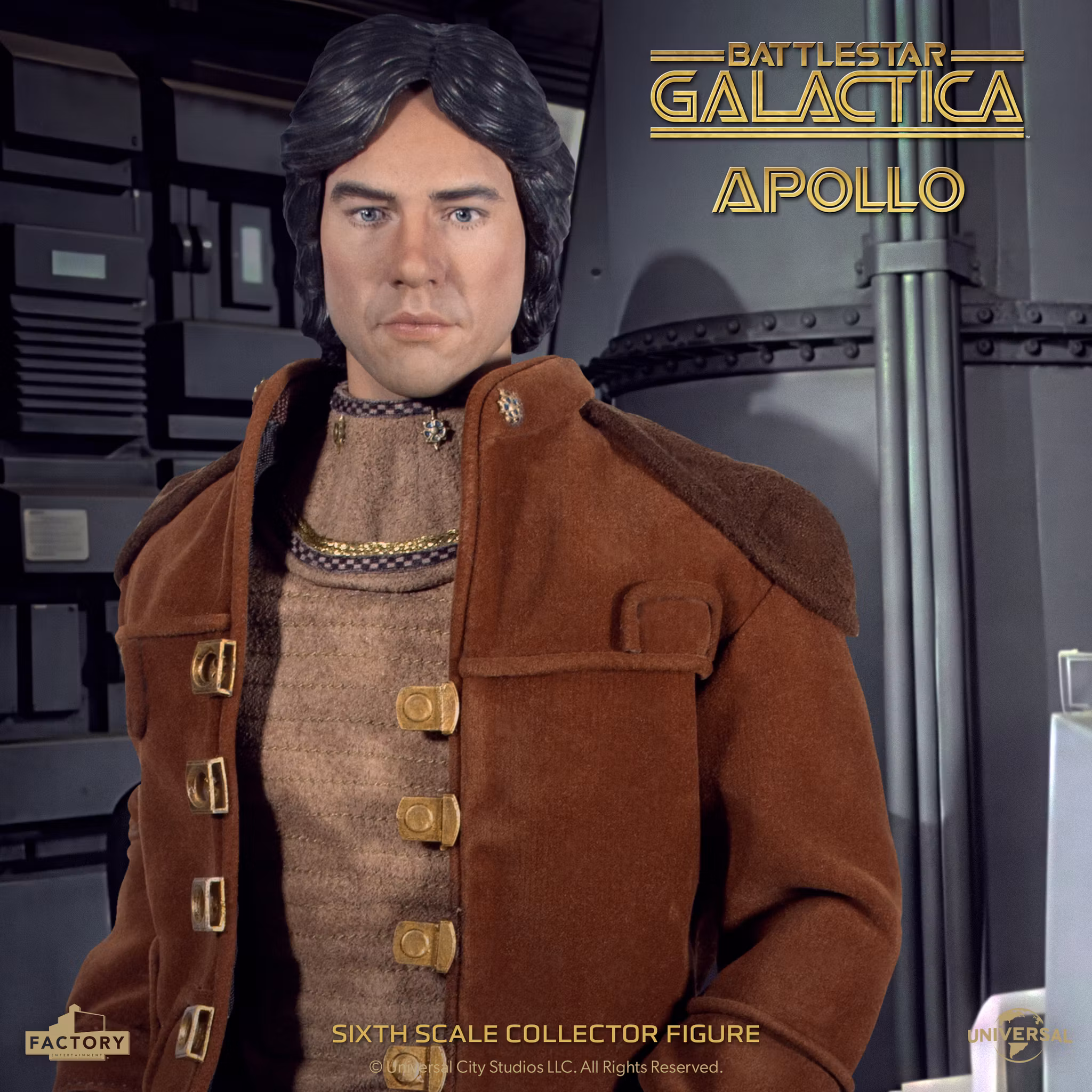 Battlestar Galactica (1978) Captain Apollo 1/6 Scale Action Figure