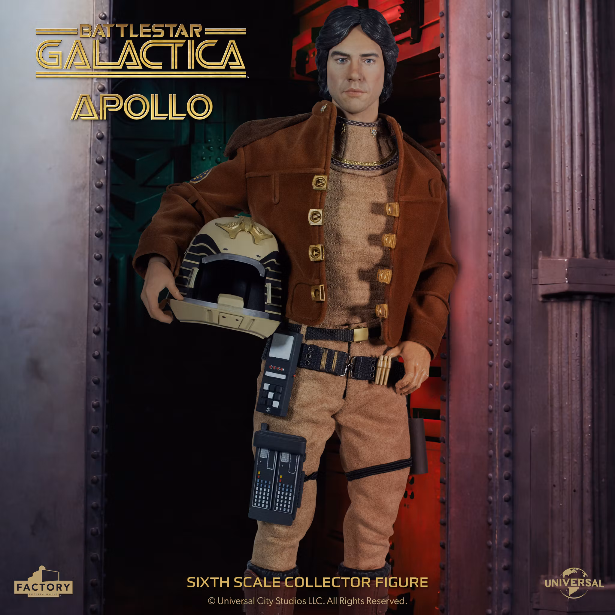Battlestar Galactica (1978) Captain Apollo 1/6 Scale Action Figure