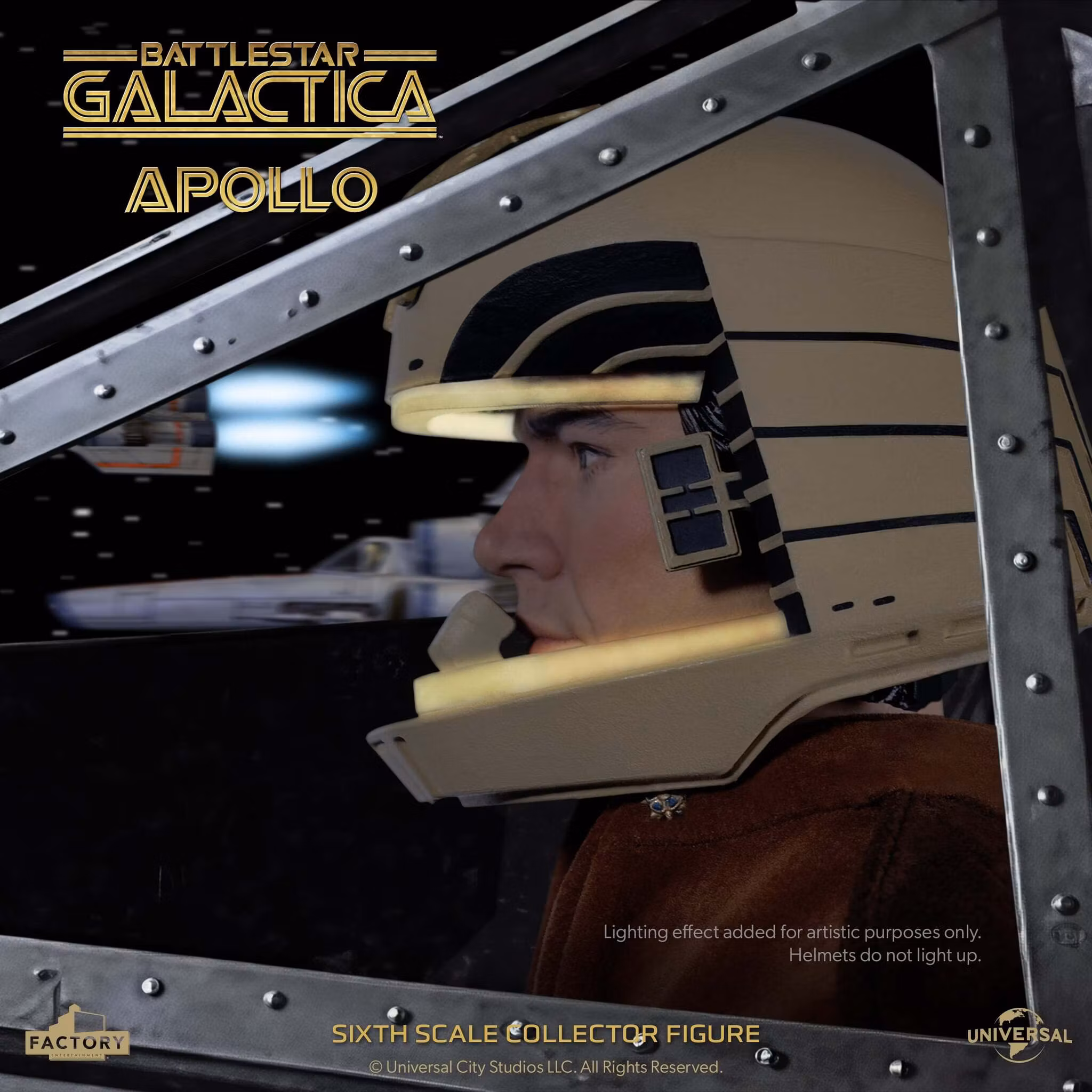 Battlestar Galactica (1978) Captain Apollo 1/6 Scale Action Figure