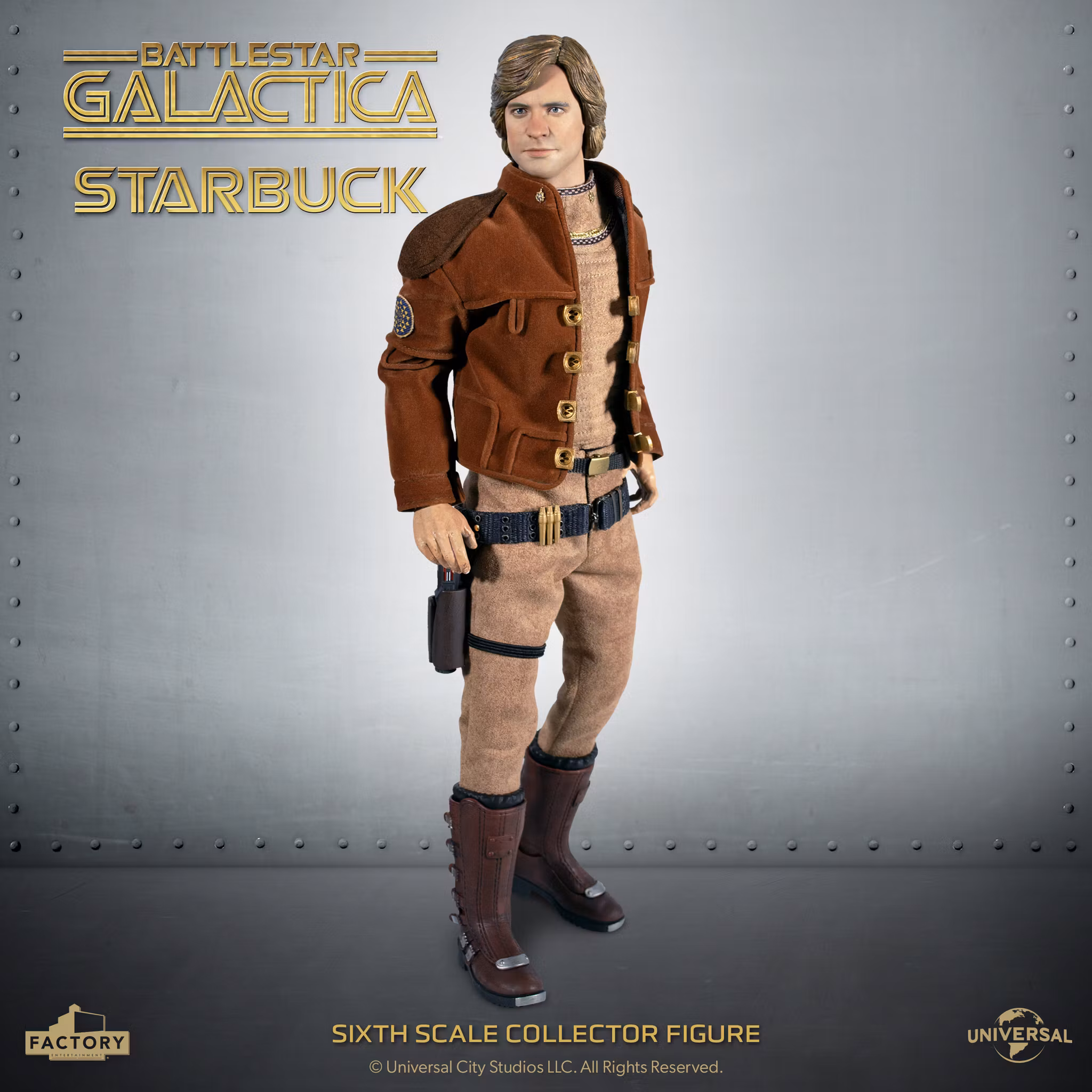 Battlestar Galactica (1978) Lieutenant Starbuck 1/6 Scale Action Figure