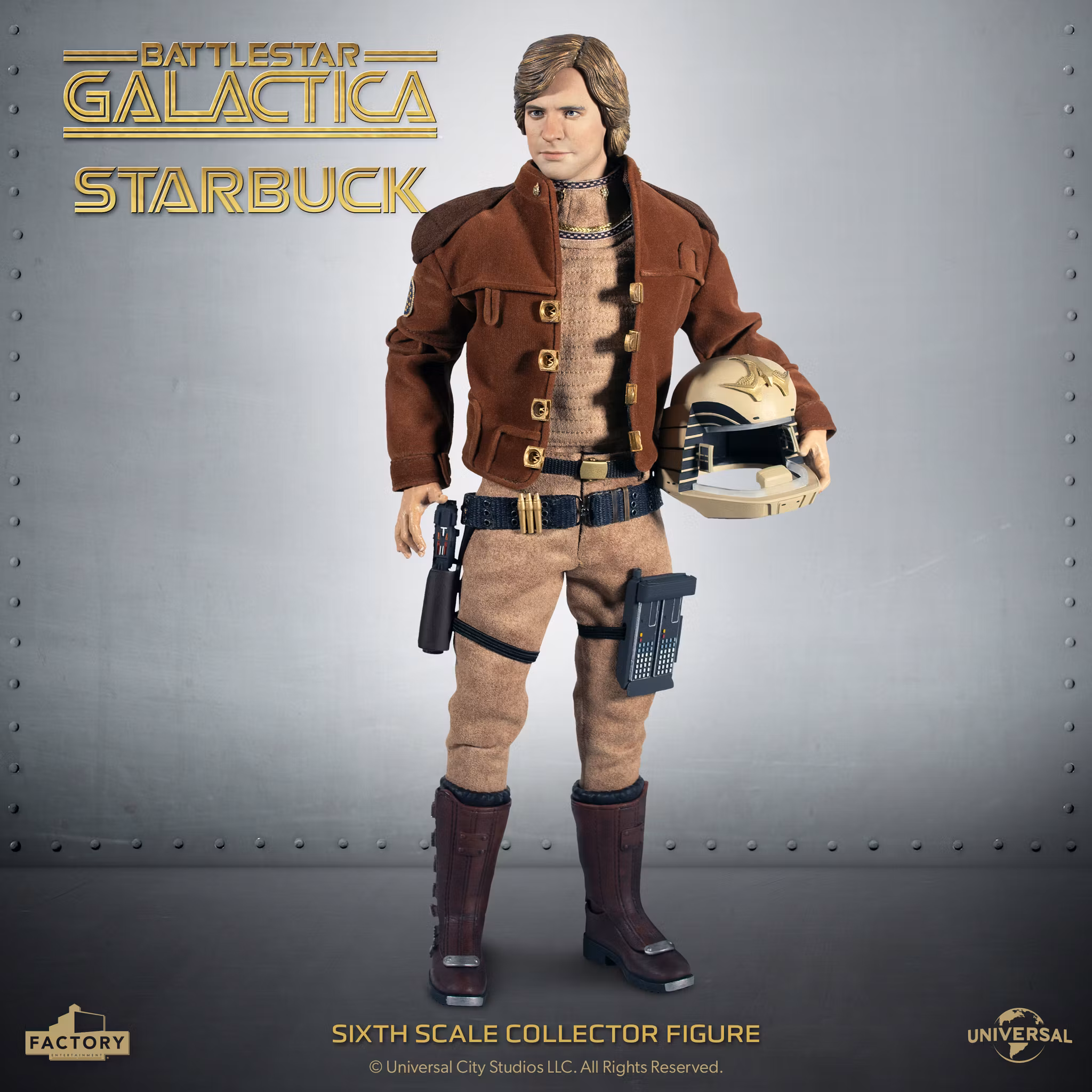 Battlestar Galactica (1978) Lieutenant Starbuck 1/6 Scale Action Figure